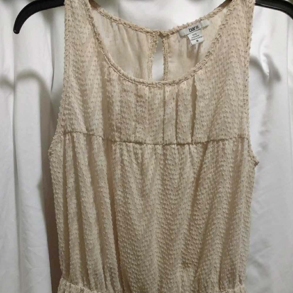 Lovely textured semi-sheer blouse